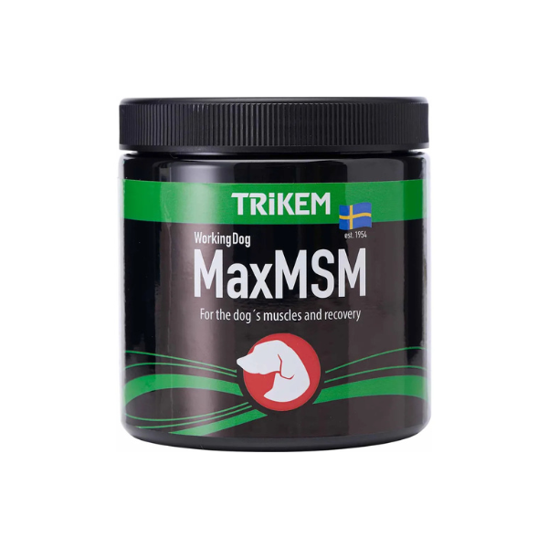 Fodertilskud - Trikem WorkingDog Max Msm Plus 450 gr. - FjeldgaardShop.dk Tilskudsprodukt Trikem