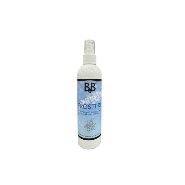 B&B Frostfri - Vinterspray 200 ml.(EU) - FjeldgaardShop.dk Potepleje B&B