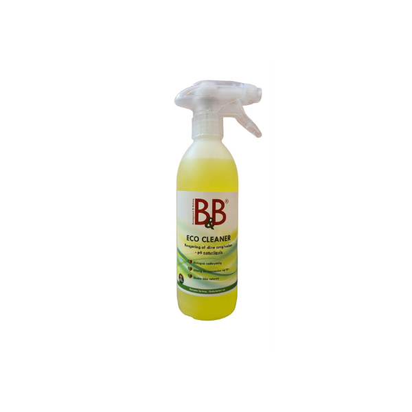 Rengøringsmiddel til hjem med kæledyr – B&B Eco Cleaner Citrus 500 ml. - FjeldgaardShop.dk Rengøring B&B