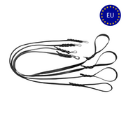 Hundesnor - Alac Læder Sort - FjeldgaardShop.dk Hundesnor Alac