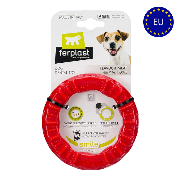 Hundelegetøj - Ferplast Smile Hundering - FjeldgaardShop.dk Hundelegetøj Ferplast