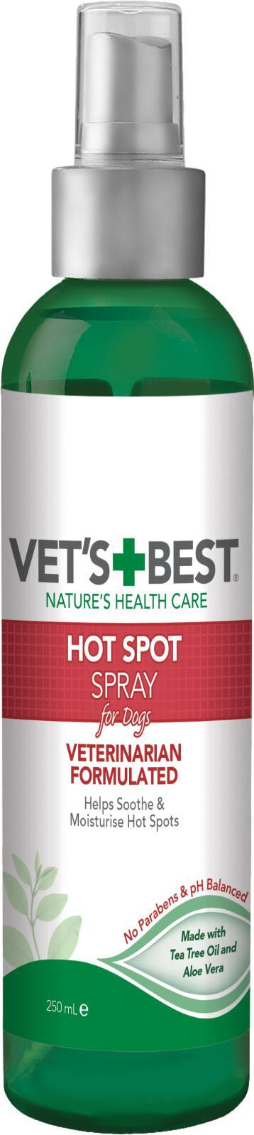 Vets Best Hot spot spray 250 ml.