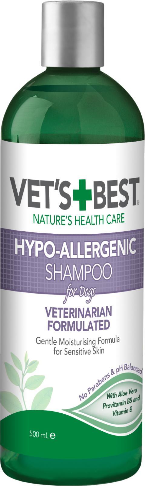 Vets Best Hypo Allergenic Shampoo 500 ml.