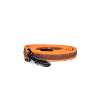 Walk'it Anti-slip Sporline med håndtag i orange til hundetræning og sporarbejde