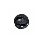 Zeus ChewChasers Treat Ball sort godbidsbold i naturgummi til hund