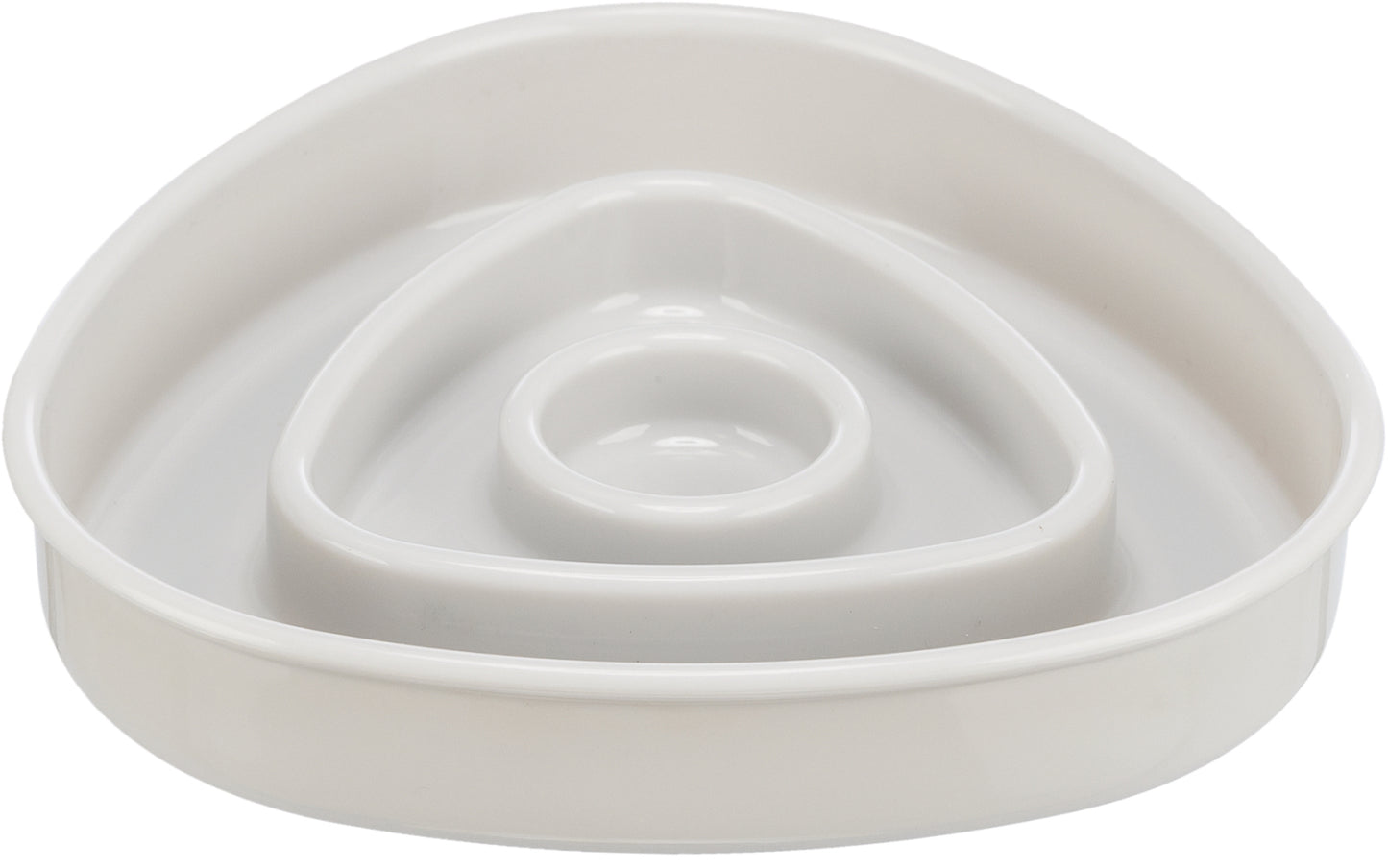 Trixie Slow Feeding bowl plastic/TPR - 350 ml.