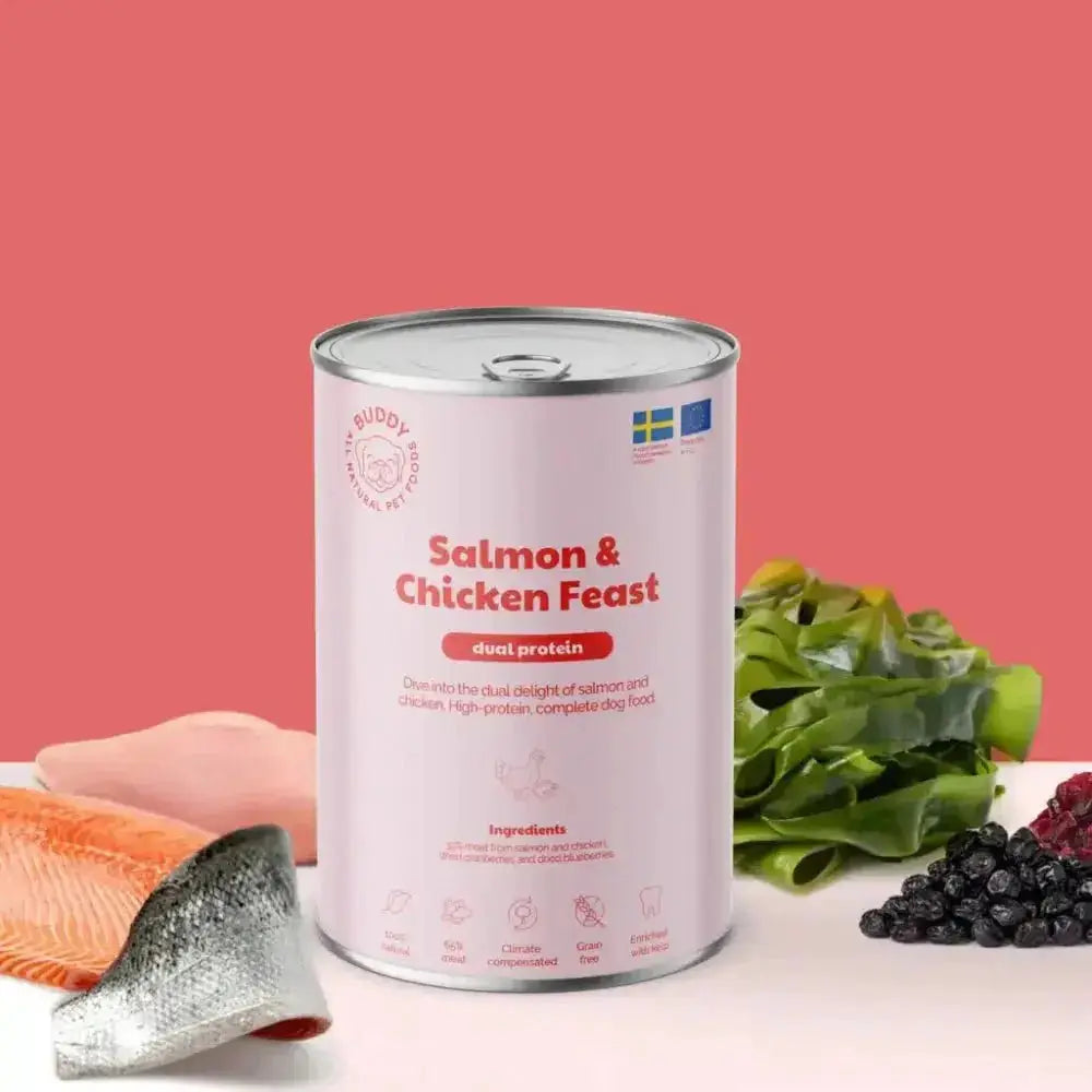 Buddy Salmon & Chicken Feast 400 g by Buddy