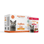 Calibra Cat Life pouch Adult Multipack 12 x 85 gr.(EU) - FjeldgaardShop.dk Vådfoder til katte Calibra