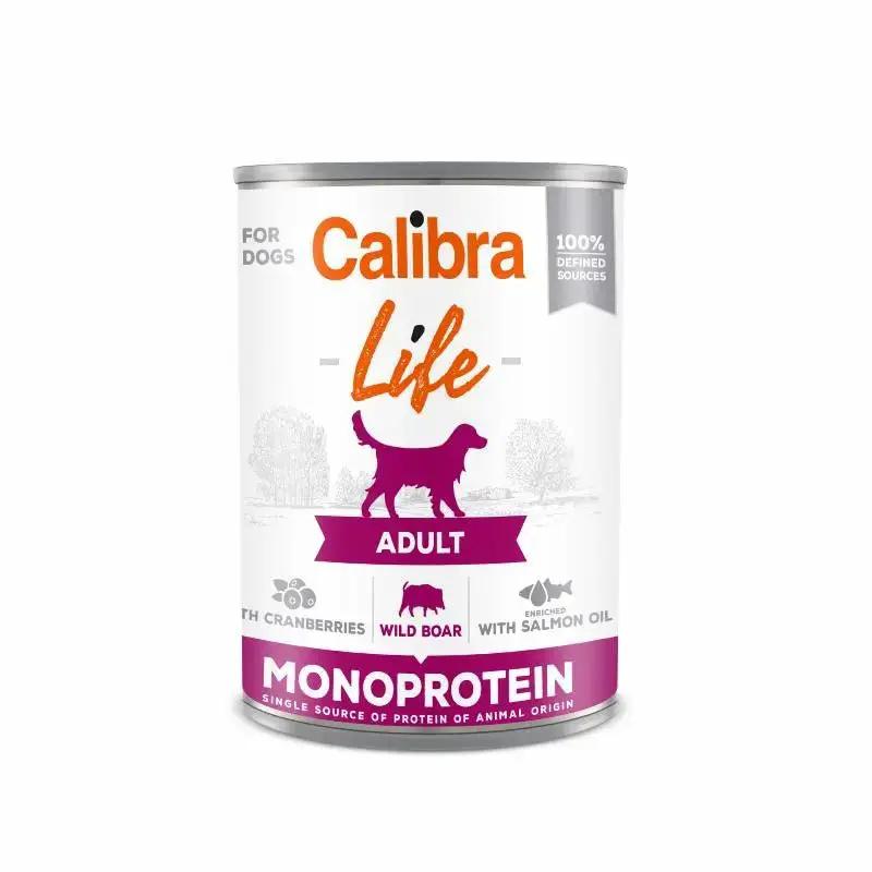 Calibra Dog Adult Monoprotein Vildsvin med tranebær 400 gr. by Calibra