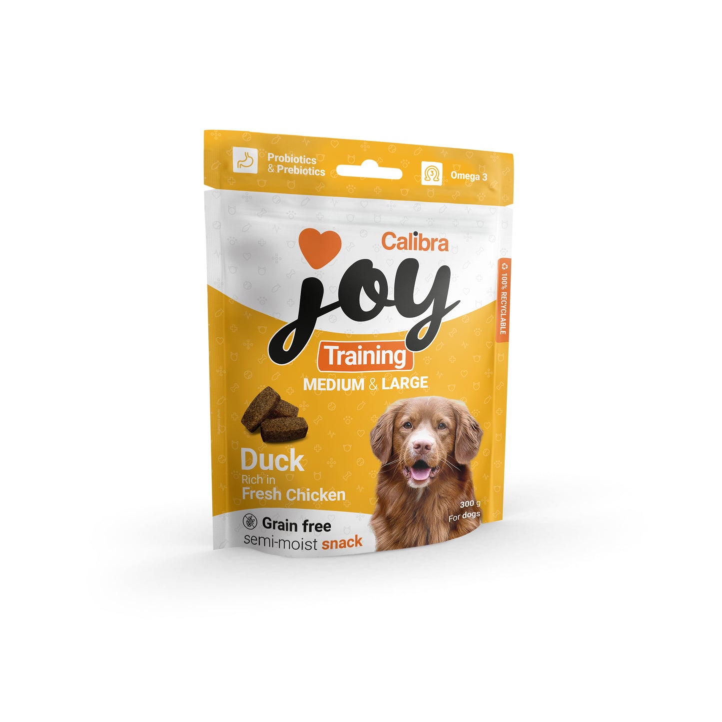 Calibra Joy Dog Training Snacks Medium&Large Duck&Chicken - 300 gr. MHT.13.01.2025