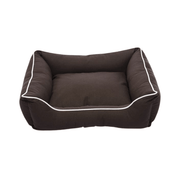 Dog Gone Smart Lounger Bed, small, 56x51 cm, Espresso - FjeldgaardShop.dk Hundesenge Dog Gone Smart