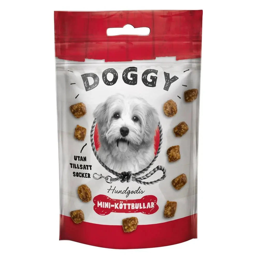 Doggy Snacks Miniköttbullar 50 gr. by Dogman