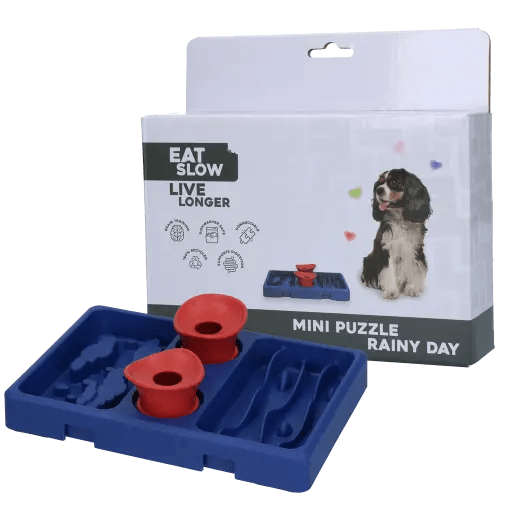 Eat Slow Live Longer Mini Puzzle Rainy Day by Eat slow live longer