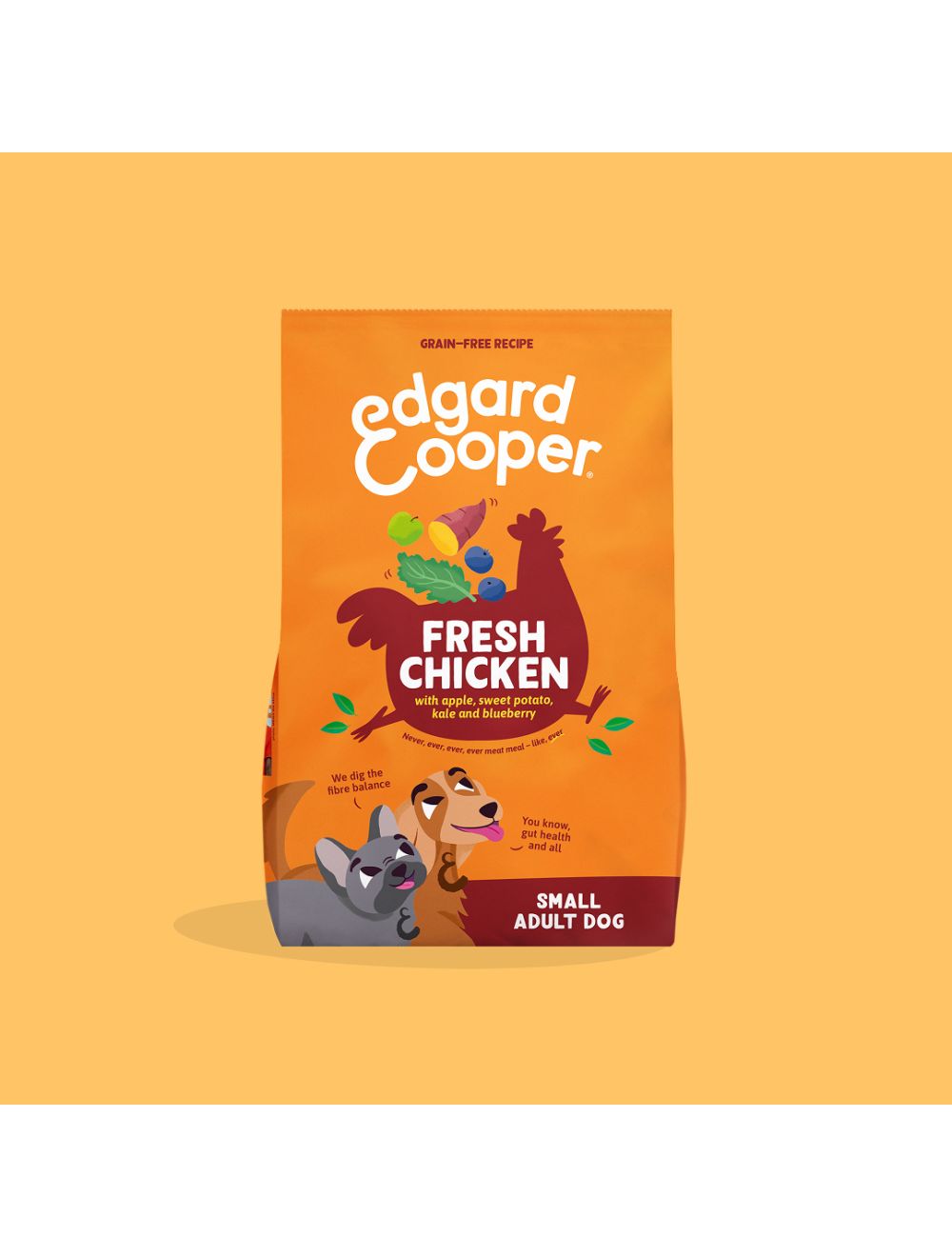 Edgard & Cooper Fresh Free-Run Adult Kylling Small Breed 3 kg