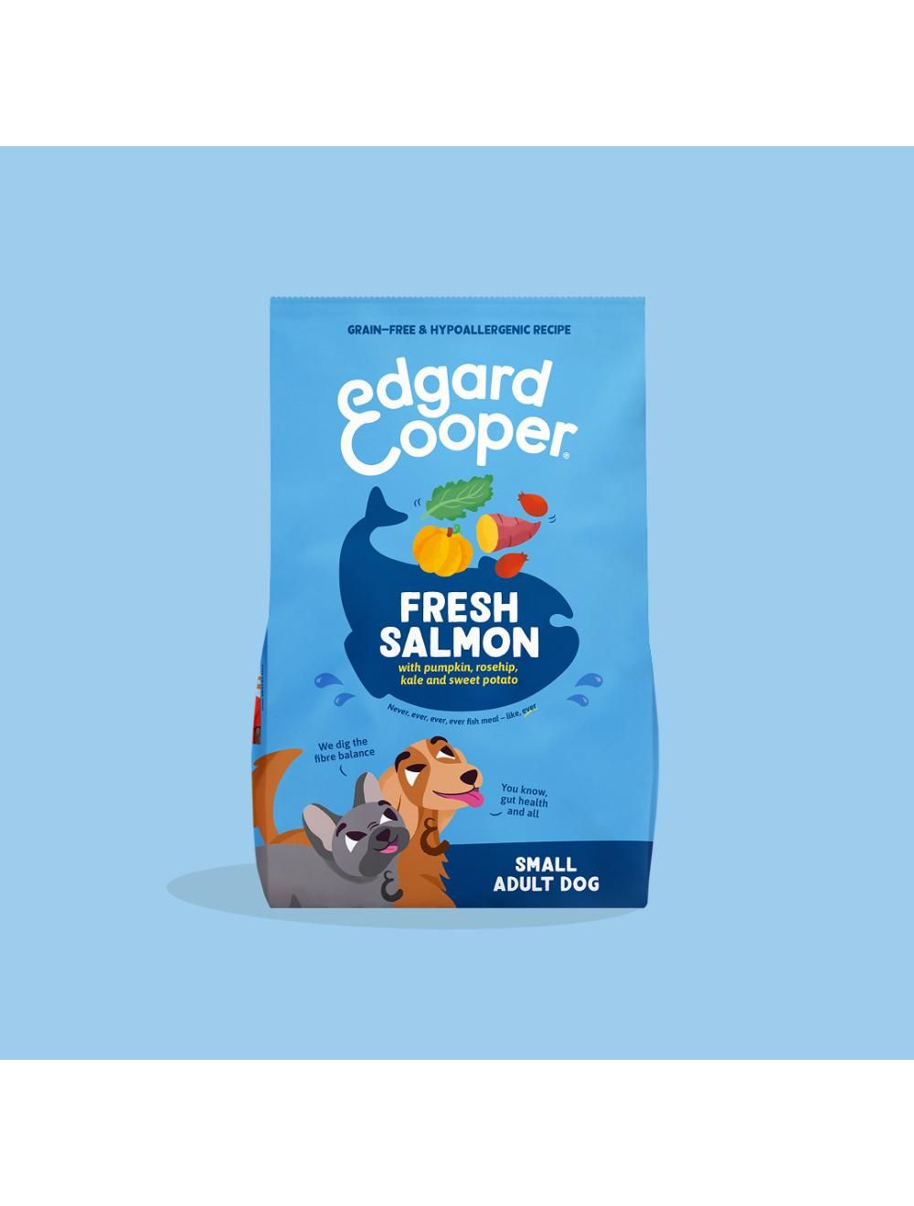 Edgard & Cooper Fresh Norwegian Adult Laks Small Breed 3 kg