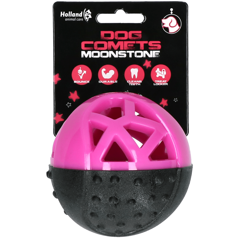 Dog Comets Moonstone Treat Ball Round by Dog Comets