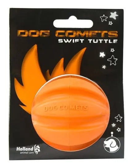Dog Comets Ball Swift Tuttle Orange - udgår - FjeldgaardShop.dk Bolde Dog Comets