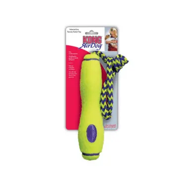 KONG AirDog FetchStick med Pivlende Tov by KONG