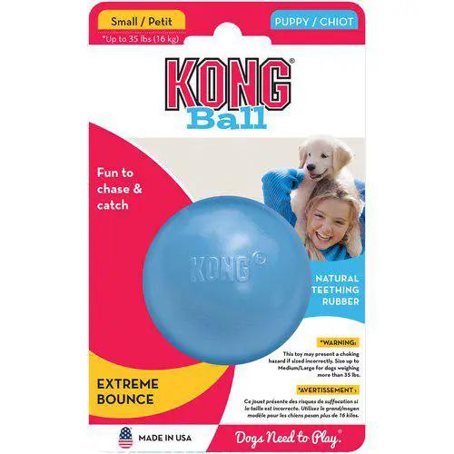 KONG Puppy Ball med hul by KONG