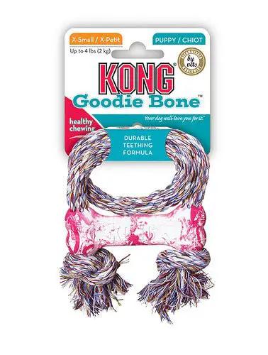 KONG Hvalpelegetøj med Reb til Tygning og Leg by KONG