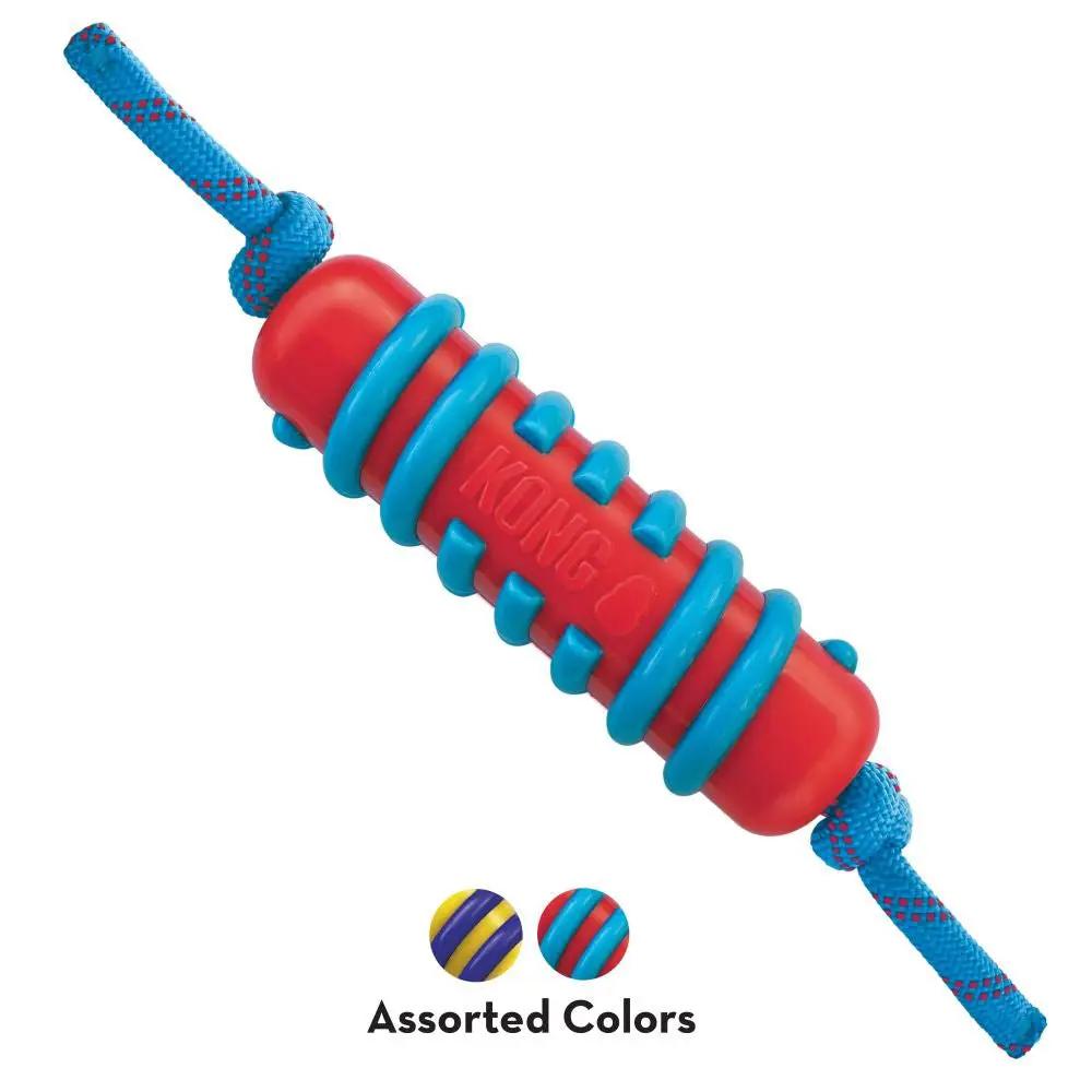 KONG Jaxx Brights Stick med reb by KONG