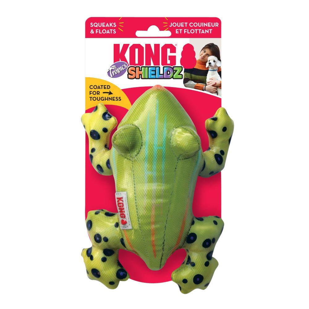 KONG Shieldz Tropics Frog - FjeldgaardShop.dk KONG KONG