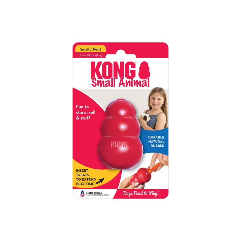 Kong Small animal Rød