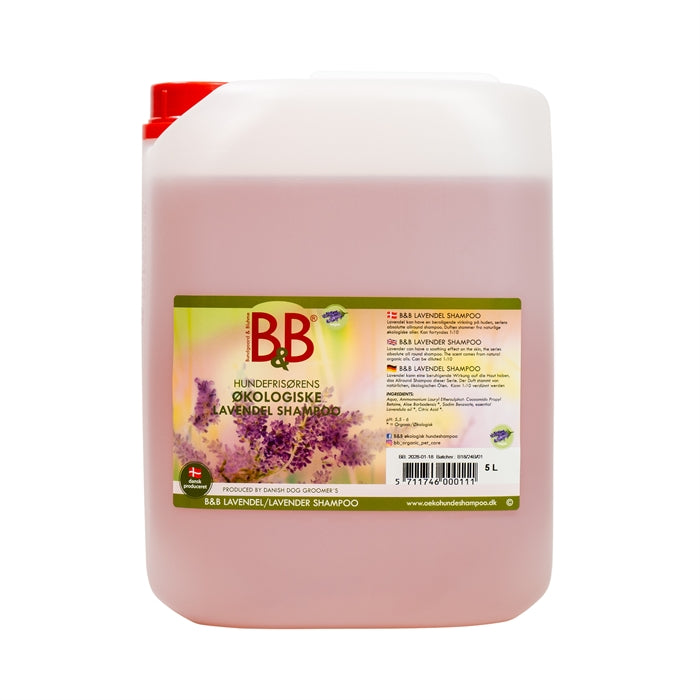 B&B Økologisk Lavendel Shampoo by B&B