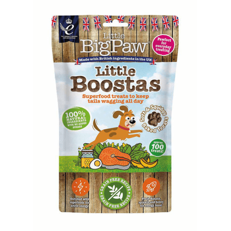 Lbp Treat Little Boostas Superfood 90 gr. Laks 🌍 - FjeldgaardShop.dk