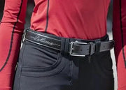 LeMieux Signature Leather Belt, Sort - Large/XLarge by LeMieux