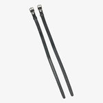 LeMieux Sporeremme gummi - sort - 18 inch by LeMieux