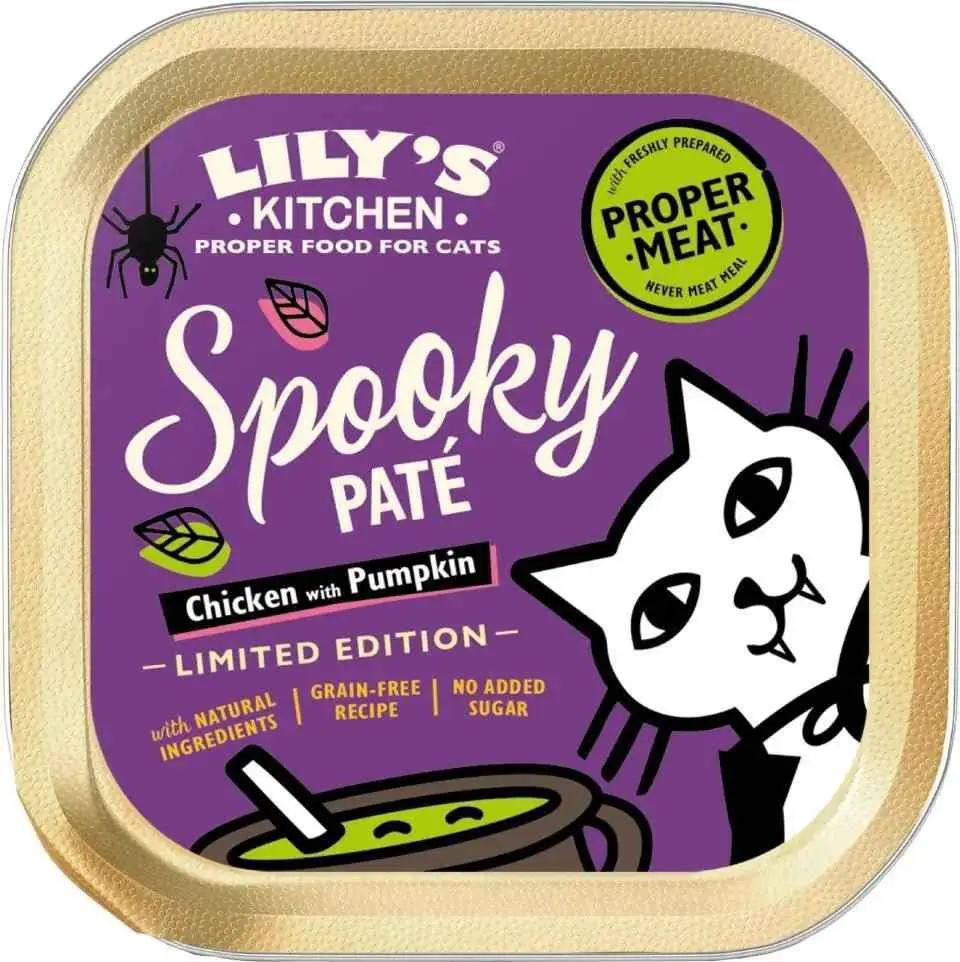 Lilys Kitchen Halloween pate med kylling og græskar 85 gr. Udgår by Lilys Kitchen