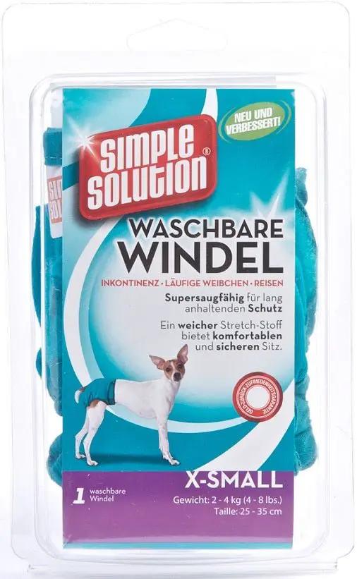Løbetidsbukser til hunde - Vaskbare og justerbare fra Simple Solution udgår by Fjeldgaard Shop DK