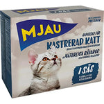 Mjau Pouch Multibox kastrerad I Sauce 8x85 gr. by Doggy
