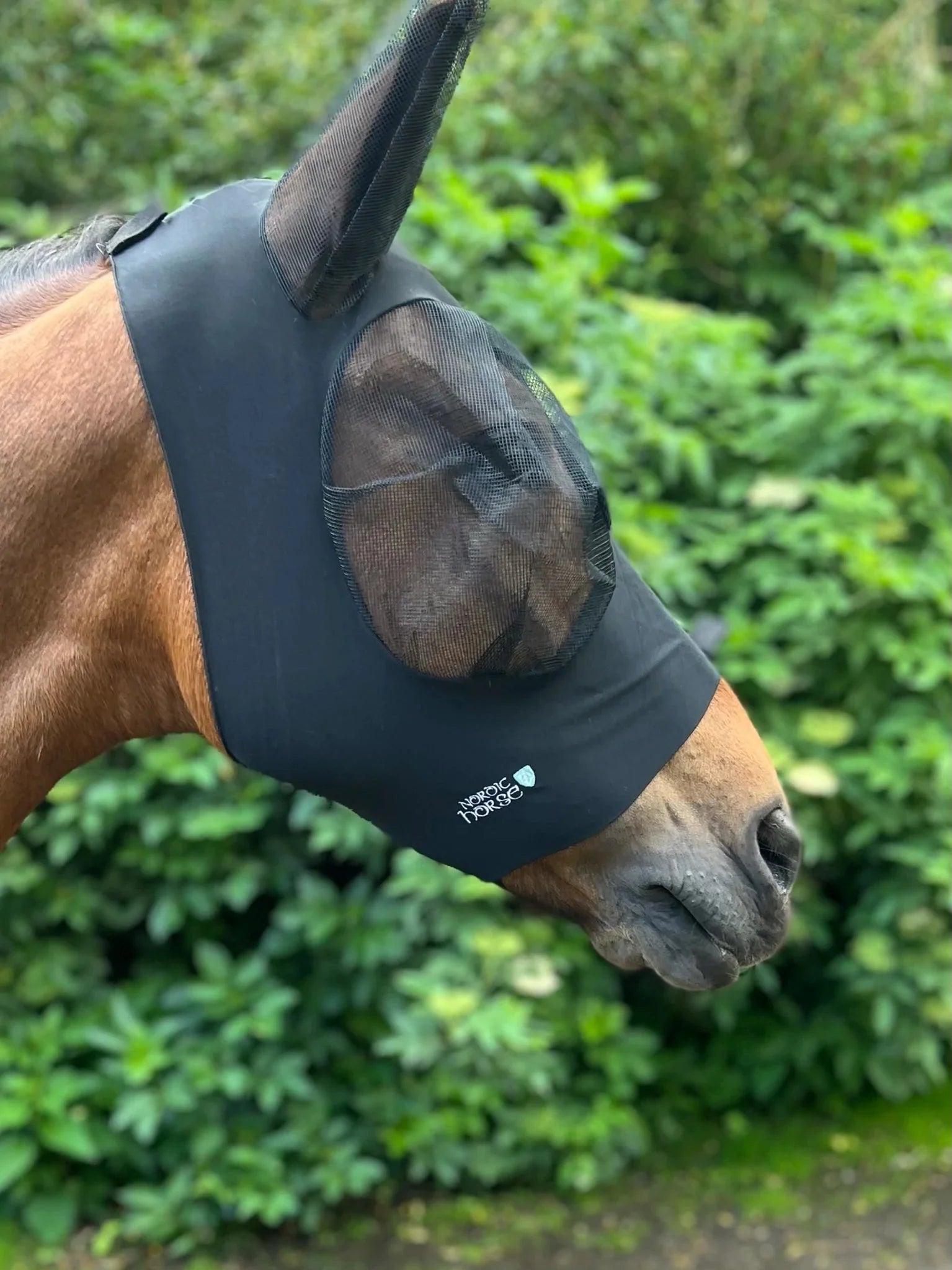 Nordic Fluemaske - Udgår - FjeldgaardShop.dk Insektbeskyttelse til heste Nordic Horse