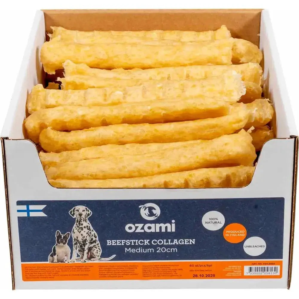 Nordisk Ozami Okse sticks Extra Collagen Medium 20 cm. by Nordisk Ozami