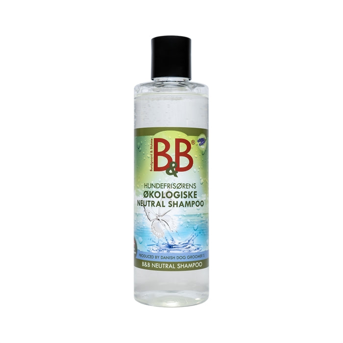 B&B Økologisk Neutral Shampoo (EU) - FjeldgaardShop.dk Hundeshampoo & balsam B&B