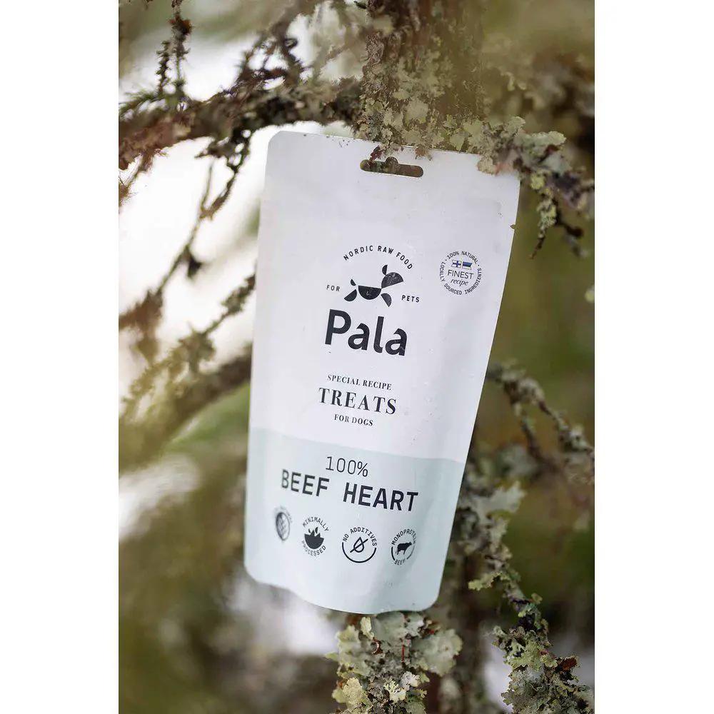 Pala treats 100% Oksehjerte 100 gr. by Pala