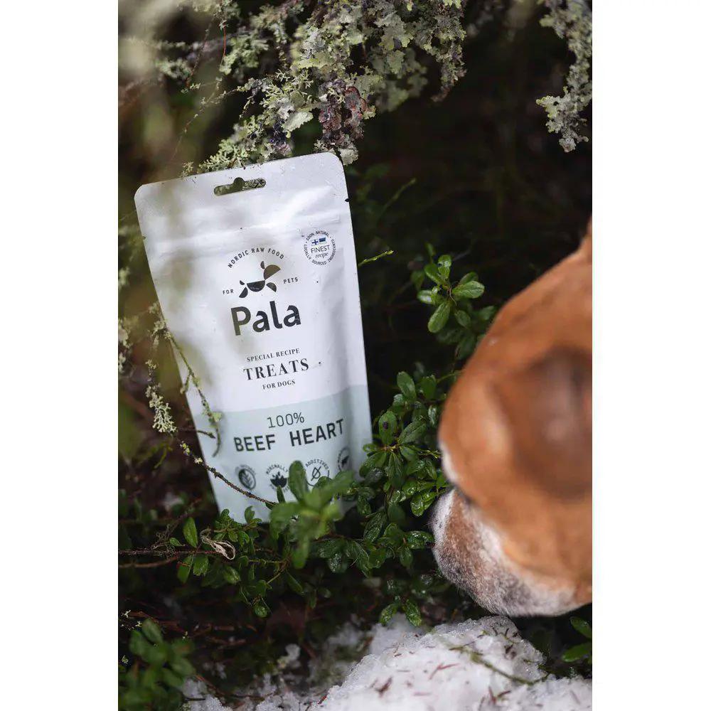 Pala treats 100% Oksehjerte 100 gr. by Pala