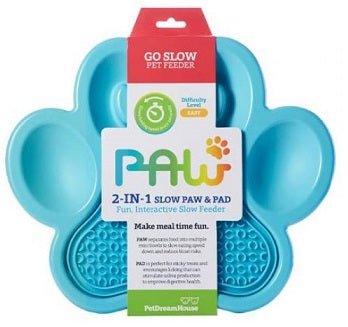 Paw 2-i-1 Foder- og Slikkemåtte til Hunde - FjeldgaardShop.dk Hundeskåle & foderautomater Paw