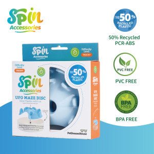 Paw Ufo disk tilbehør - bæredygtig løsning - FjeldgaardShop.dk Slow Feeder hundeskåle Paw