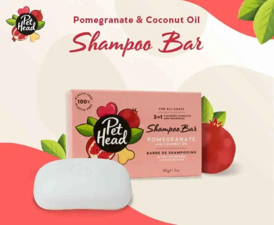 Pet Head Granatæble Shampoo Bar 85 g by Pet Head