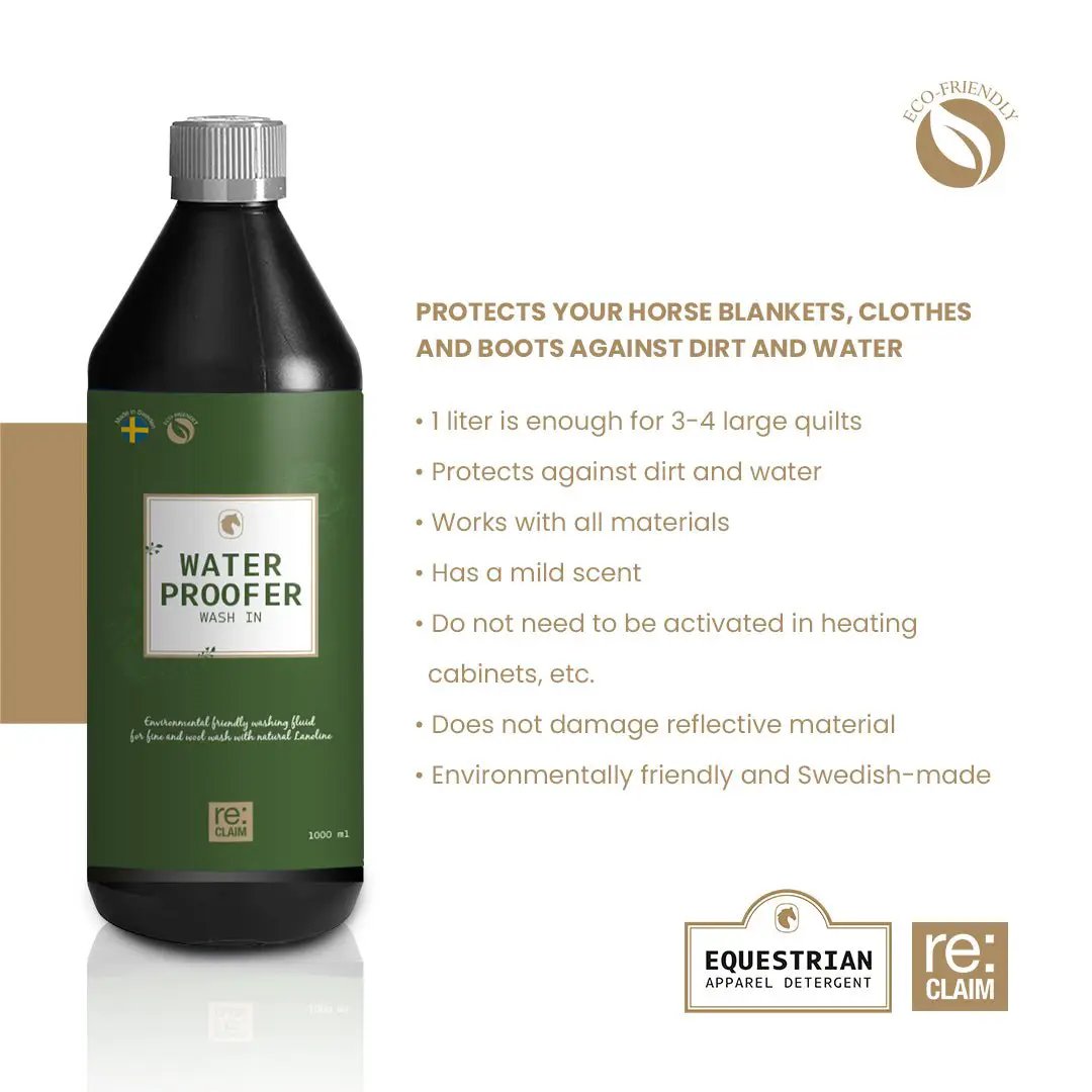 re:CLAIM Waterproofer Wash In 1 L by re:CLAIM