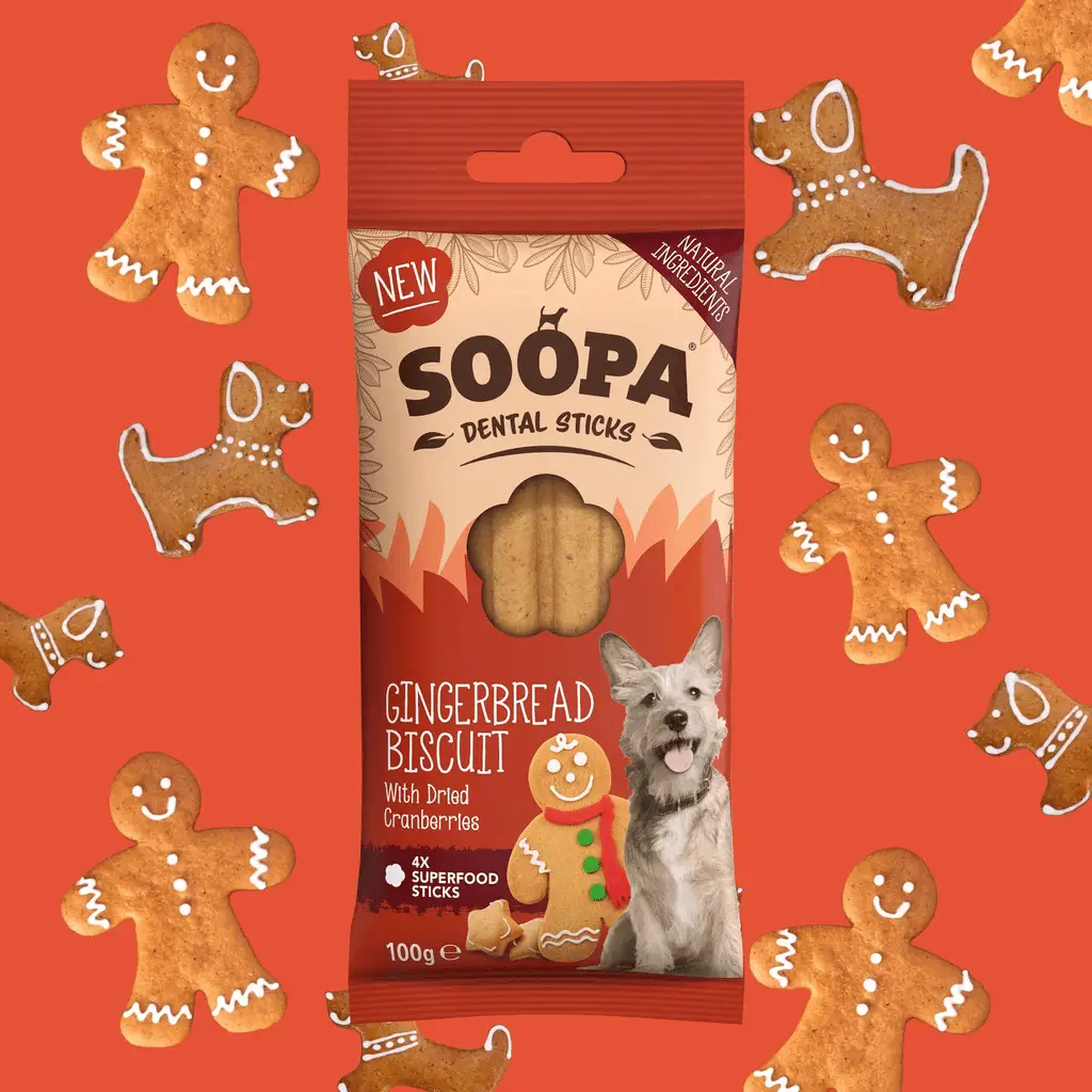 SOOPA Dental Sticks Gingerbread Biscuit 100 gr. by SOOPA