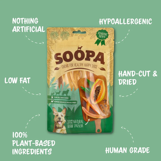 SOOPA Papaya Chews 85 gr.