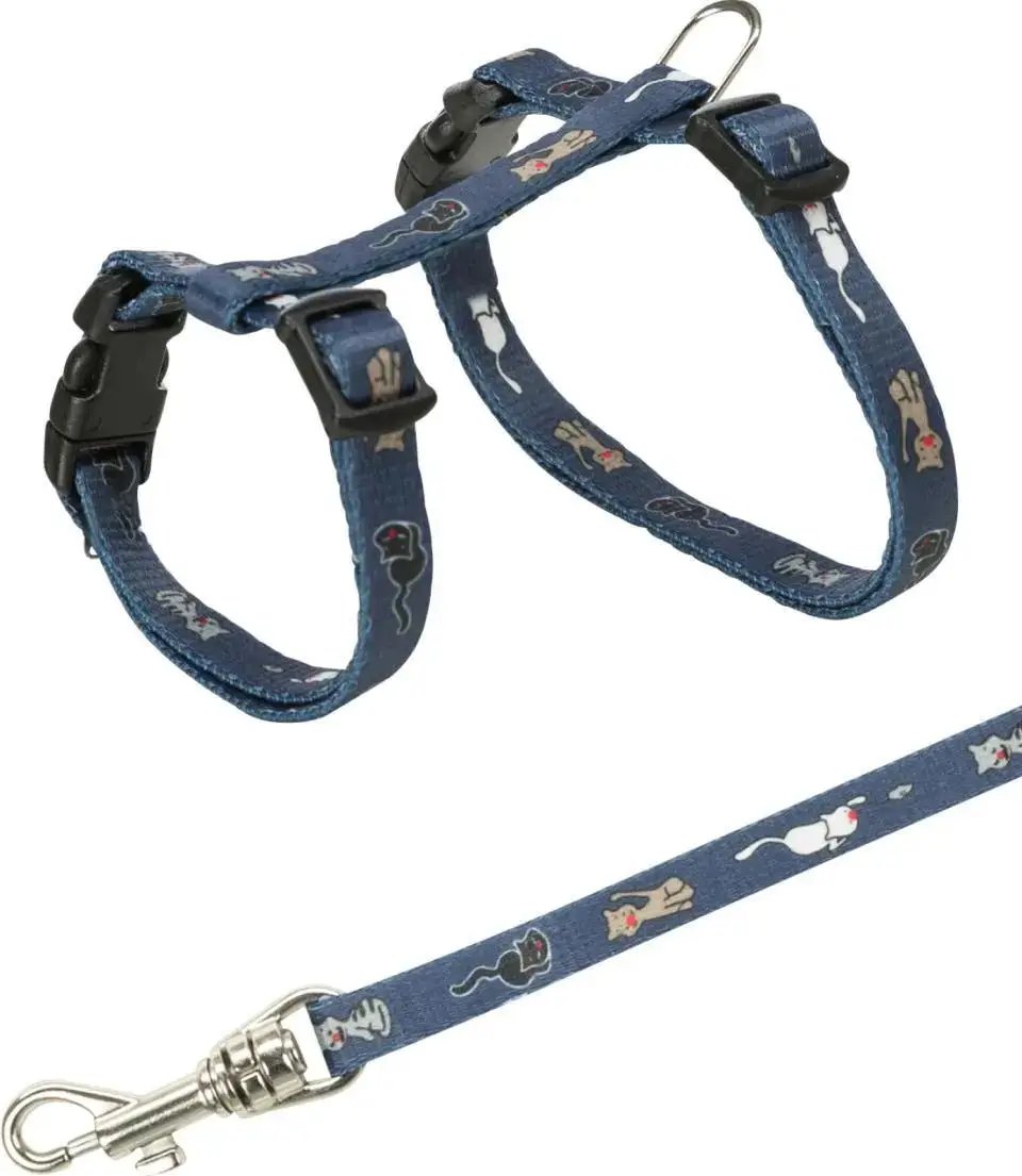 Trixie Junior kattesele med line by Trixie