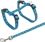 Trixie kattesele (10 mm webbing) med line by Trixie