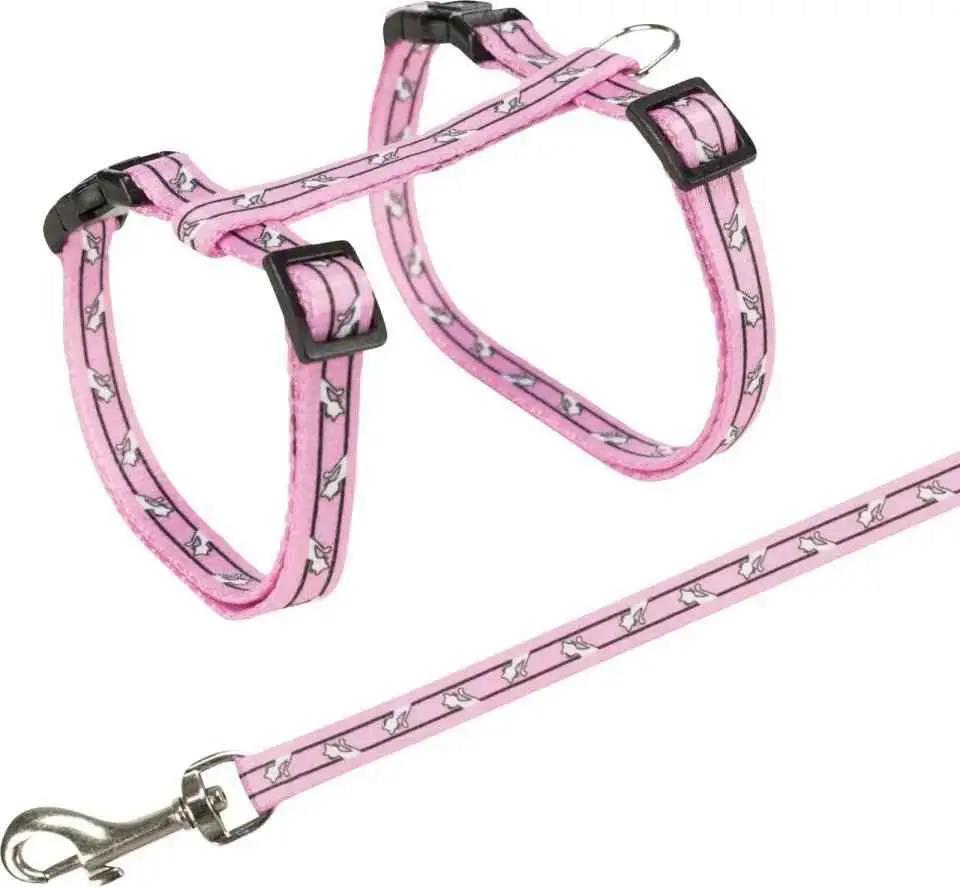 Trixie kattesele (10 mm webbing) med line by Trixie