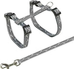 Trixie kattesele (10 mm webbing) med line by Trixie