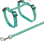 Trixie kattesele (10 mm webbing) med line by Trixie